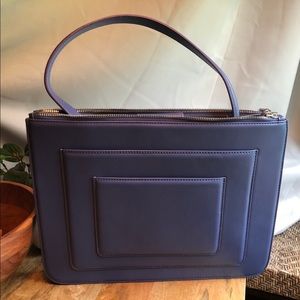 Mlouye Business Bag, in Blueberry